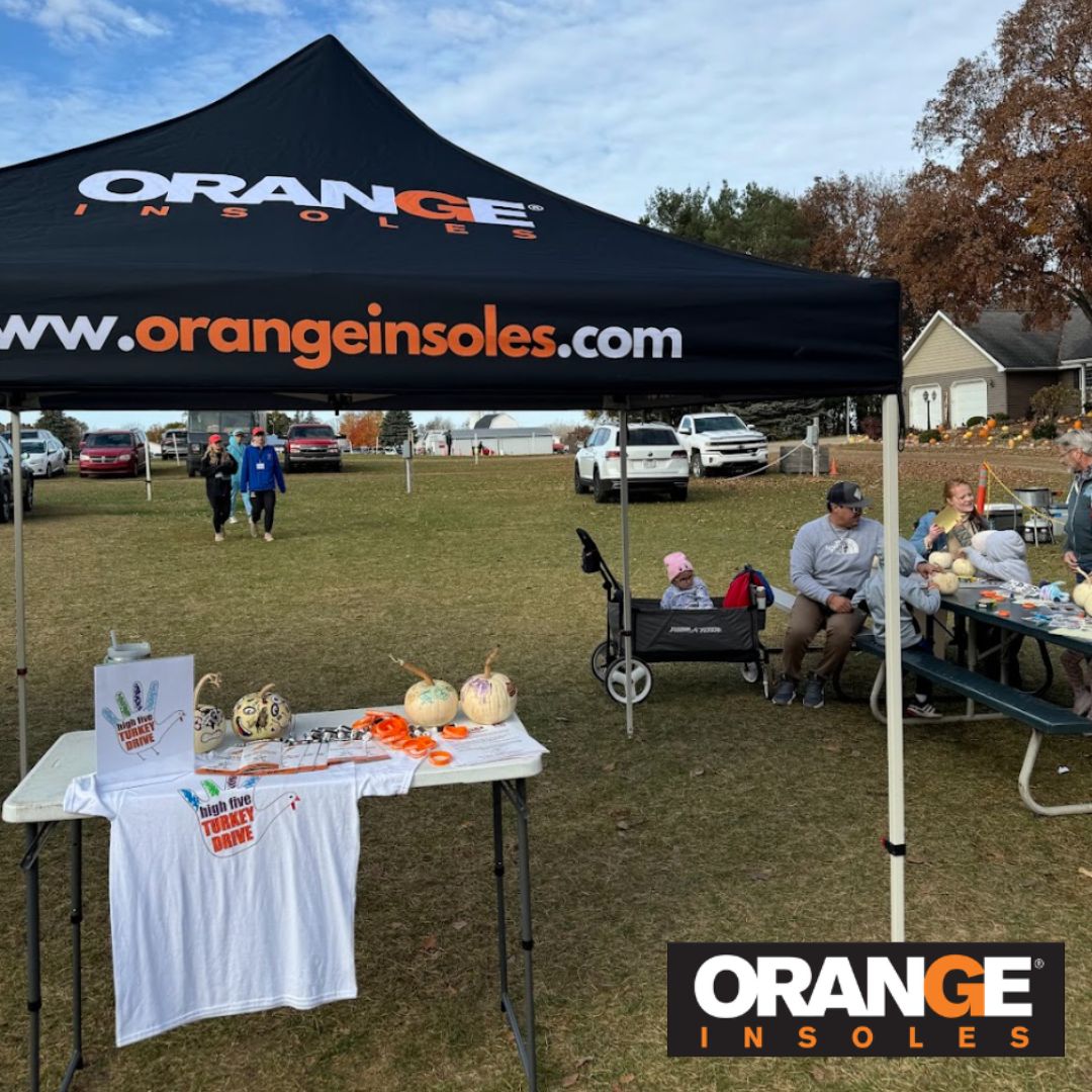 Supporting Community Wellness: Orange Insoles and the Ghostly Gallop 5K